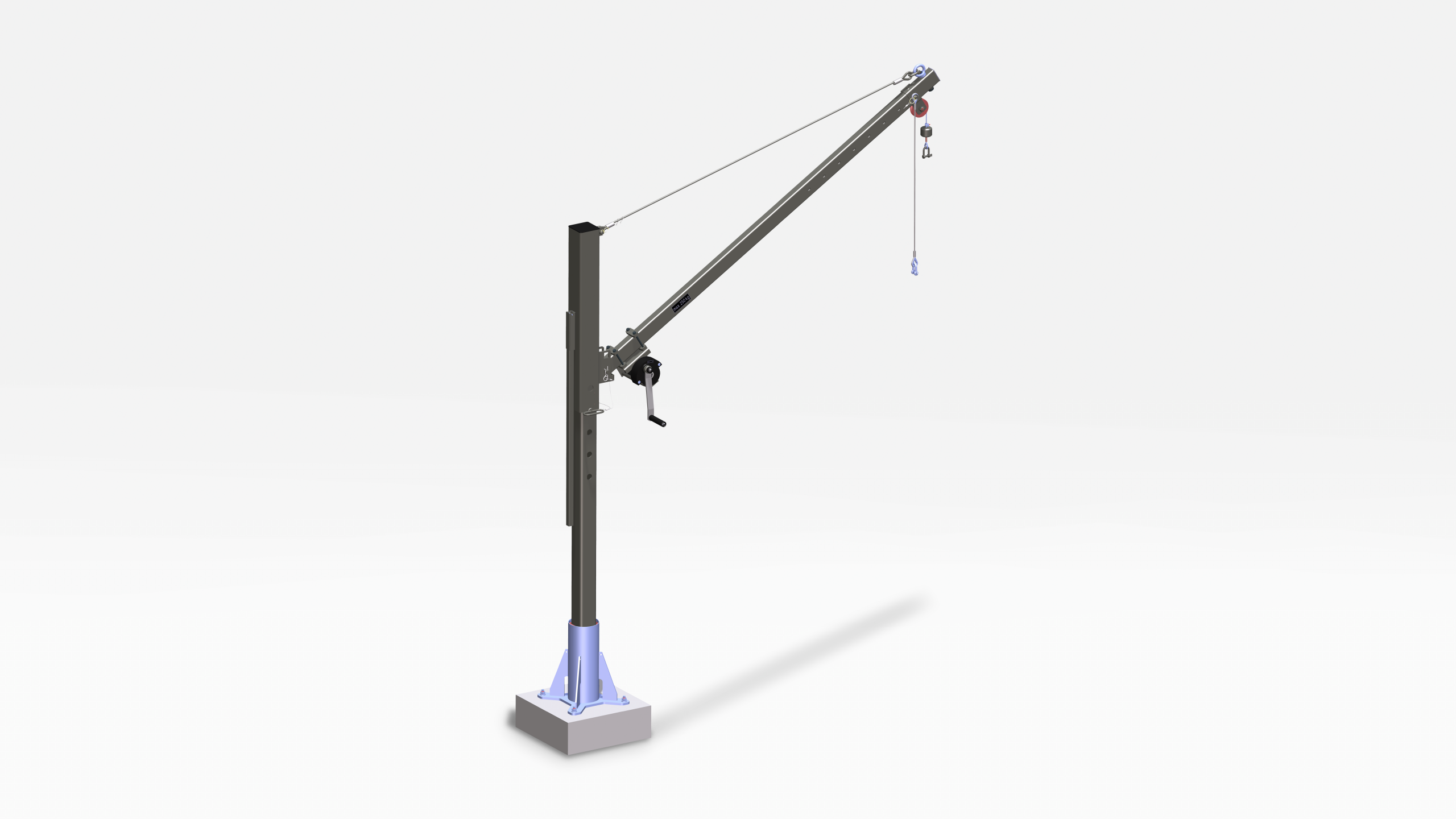 Swivel jib cranes & Davit cranes haacon hebetechnik gmbh